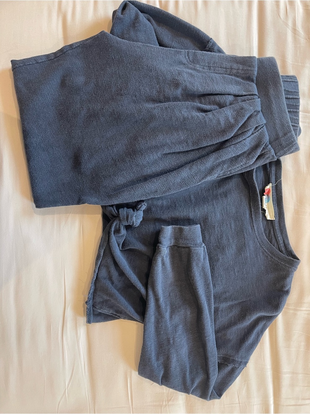 Free People Navy Cozy Sweatpants & Joggers Set